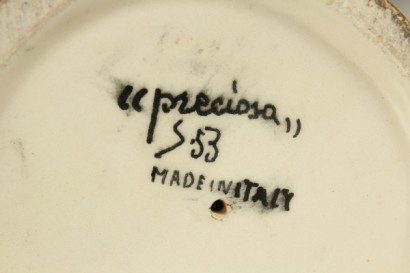 antiquariato, ceramica, anni 50, volto di fanciulla, italia, ceramiche, ceramiche anni 50, antiquariato anni 50