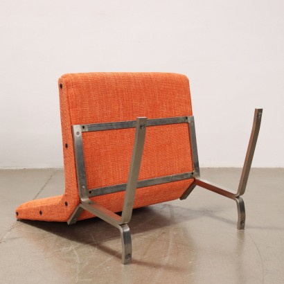 Paire de Fauteuils Formanova Tissu Italie Années 1960