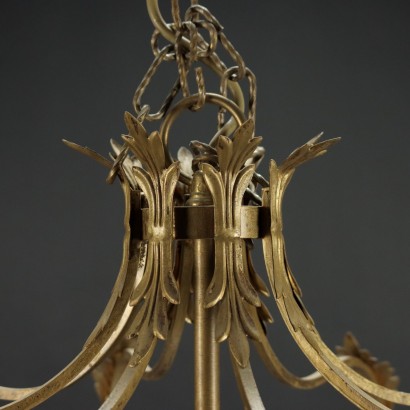 Chandelier Bronze Italy XX Century