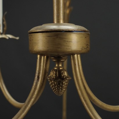 Chandelier Bronze Italy XX Century