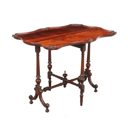 Table Basse Victorienne Acajou Angleterre XIX Siècle
