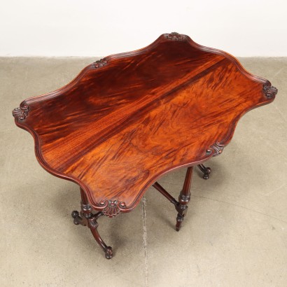 Table Basse Victorienne Acajou Angleterre XIX Siècle