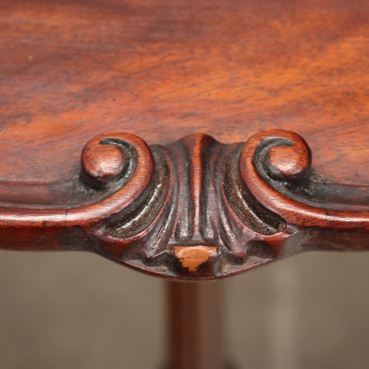 Table Basse Victorienne Acajou Angleterre XIX Siècle