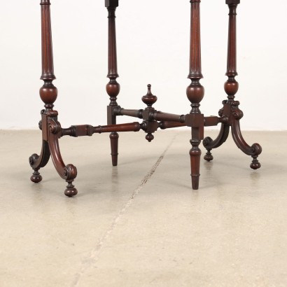 Table Basse Victorienne Acajou Angleterre XIX Siècle