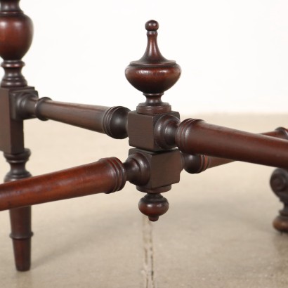 Table Basse Victorienne Acajou Angleterre XIX Siècle