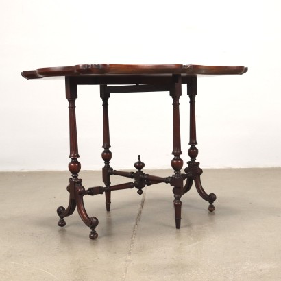 Table Basse Victorienne Acajou Angleterre XIX Siècle