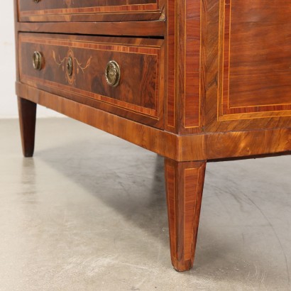 Commode Néoclassique Noyer Italie XVIII Siècle