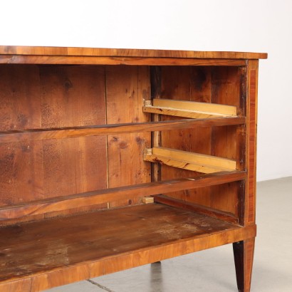 Commode Néoclassique Noyer Italie XVIII Siècle
