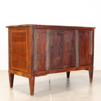 Commode Néoclassique Noyer Italie XVIII Siècle