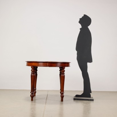 Tisch Nussbaum Italien XX Jhd