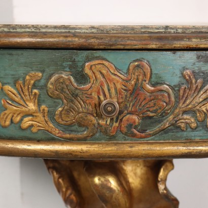 Pair of Shelves Wood Italy XX Century