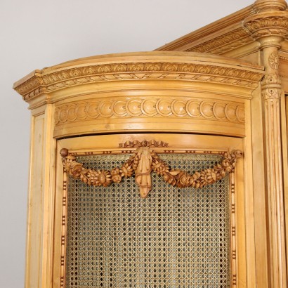 Wardrobe Neoclassical Style Maple Italy XX Century