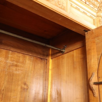 Wardrobe Neoclassical Style Maple Italy XX Century