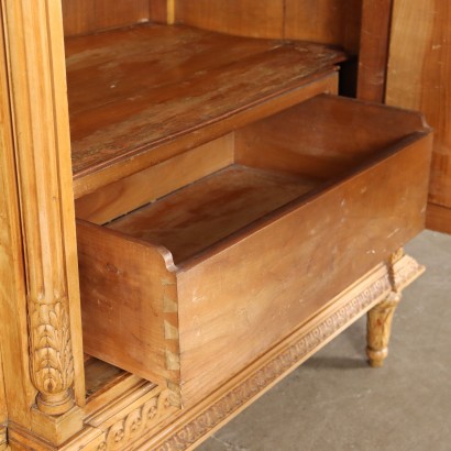 Wardrobe Neoclassical Style Maple Italy XX Century