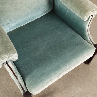 modernariato, modernariato di design, poltrona, poltrona modernariato, poltrona di modernariato, poltrona italiana, poltrona vintage, poltrona anni '60, poltrona design anni 60,Poltrona 'Maddalena' Gia,G.P.A. Monti,G.P.A. Monti