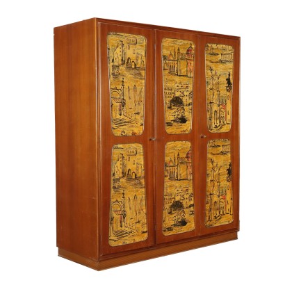 Schrank Mahagoni Italien 1950er-1960er