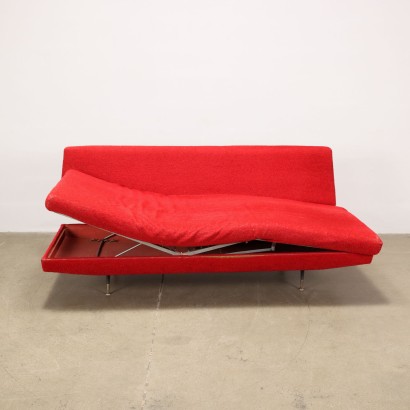 Canapé Tissu Italie Années 1950-1960