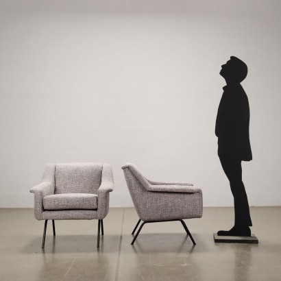 modernariato, modernariato di design, poltrona, poltrona modernariato, poltrona di modernariato, poltrona italiana, poltrona vintage, poltrona anni '60, poltrona design anni 60,Poltrone Anni 50-60