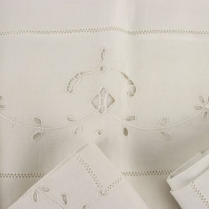 antiquariato, lenzuola, antiquariato lenzuola, lenzuola antica, lenzuola antica italiana, lenzuola di antiquariato, lenzuola neoclassico, lenzuola del 800,Lenzuola Matrimoniale con Due Federe