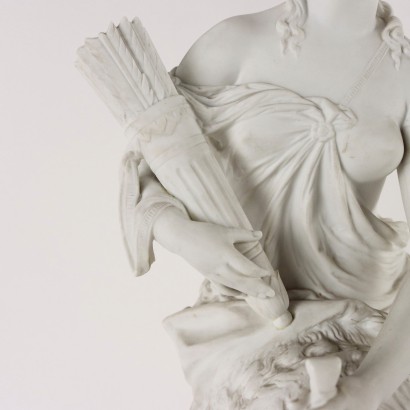 Diana Escultura en Biscuit