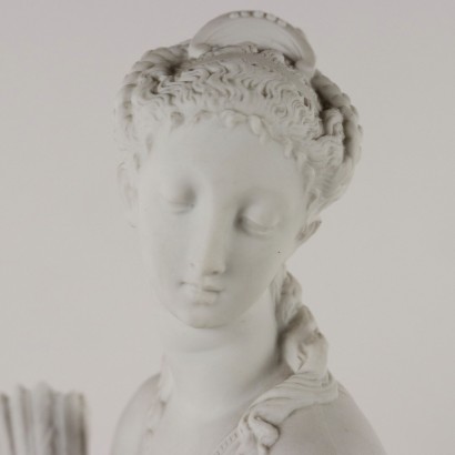 Diana Escultura en Biscuit