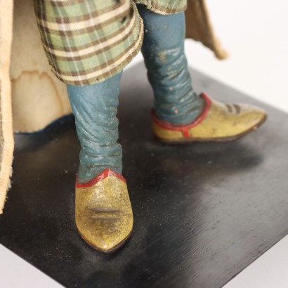 The Wise Man Statue Wood Italy XIX Century