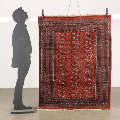 Tapis Bokhara Laine Noeud Fin Pakistan XX Siècle