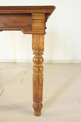 Bottega del 900, liberty, desk, Secretary desk oak Secretary desk, oak, 900 liberty, desk, Italy, Bureau Italy