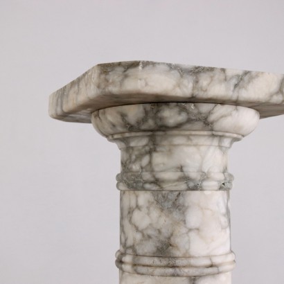 antiquariato, colonna, antiquariato colonna, colonna antica, colonna antica italiana, colonna di antiquariato, colonna neoclassica, colonna del 800,Coppia di Colonne in Marmo