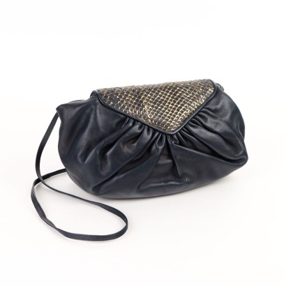 Sac Vintage Cuir Italie Années 1980