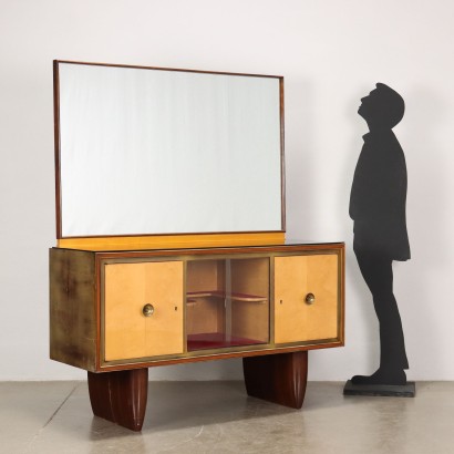 modernariato, modernariato di design, buffet, buffet modernariato, buffet di modernariato, buffet italiano, buffet vintage, buffet anni '60, buffet design anni 60,Mobile Buffet Anni 40
