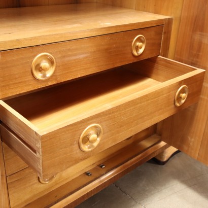 Armoire Placage de Loupe Italie Années 1930-1940