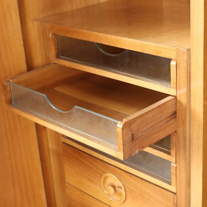 Armoire Placage de Loupe Italie Années 1930-1940