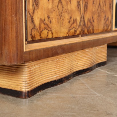 Armoire Placage de Loupe Italie Années 1930-1940