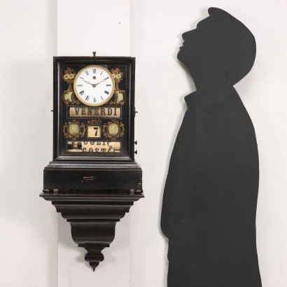 Horloge de Comptoir Bois Europe XIXe Siècle