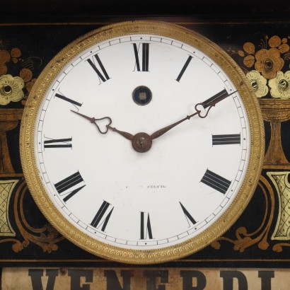 Horloge de Comptoir Bois Europe XIXe Siècle