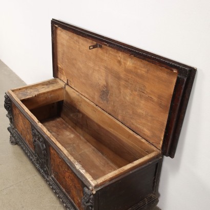 Chest Mannerism Walnut Italy XVII Century