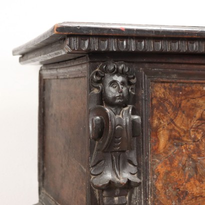 Chest Mannerism Walnut Italy XVII Century