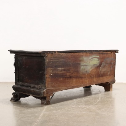 Chest Mannerism Walnut Italy XVII Century