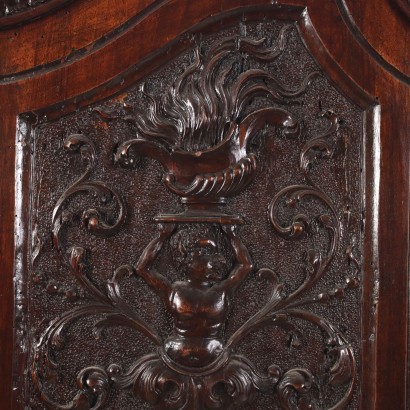 Kleiderschrank Provenzal Nussbaum Frankreich XIX Jhd