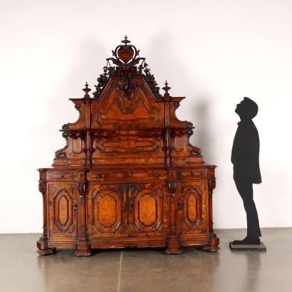 Credenza con Alzata Umbertina