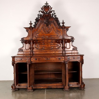 Credenza con Alzata Umbertina