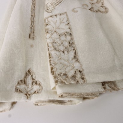 Tovaglia in Lino Inserti in Filet