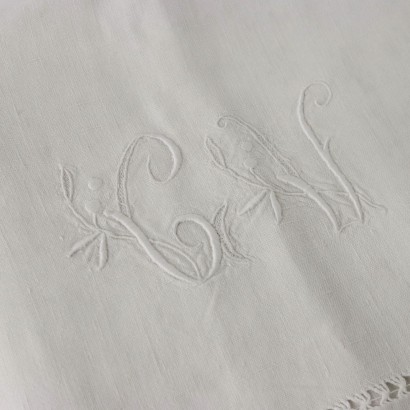 Matrimoniale in Lino Cifrato