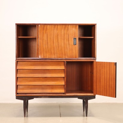 modernariato, modernariato di design, credenza, credenza modernariato, credenza di modernariato, credenza italiana, credenza vintage, credenza anni '60, credenza design anni 60,Mobile Highboard Anni 60