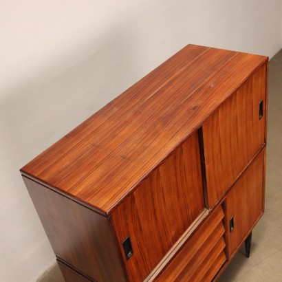 modernariato, modernariato di design, credenza, credenza modernariato, credenza di modernariato, credenza italiana, credenza vintage, credenza anni '60, credenza design anni 60,Mobile Highboard Anni 60