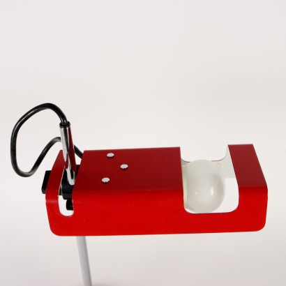 modernariato, modernariato di design, lampada da tavola, lampada da tavola modernariato, lampada da tavola di modernariato, lampada da tavola italiana, lampada da tavola vintage, lampada da tavola anni '60, lampada da tavola design anni 60,Lampada 'Spider' Joe C,Joe Colombo