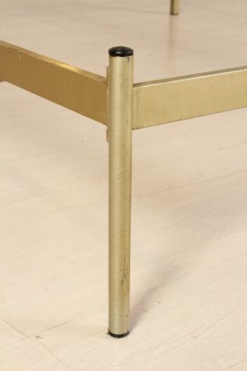 moderne Antiquitäten, Möbel, Messingbett, Bett, Messing, 60er, 60er Bett, 60er Messingbett, 60er modernes Design, Doppelbett, 60er Doppelbett, 60er