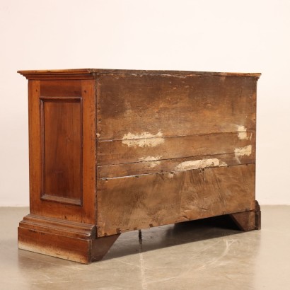 Commode Baroque Noyer Italie XVIIe-XVIIIe Siècle