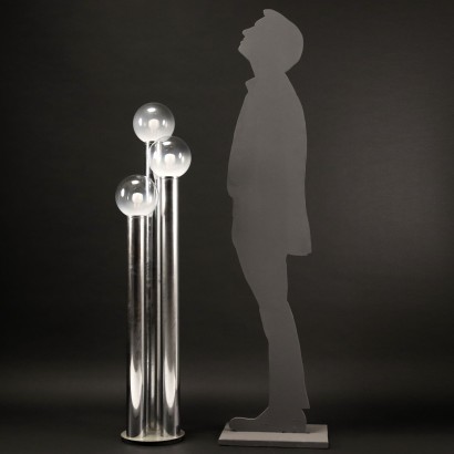 modernariato, modernariato di design, lampada da terra, lampada da terra modernariato, lampada da terra di modernariato, lampada da terra italiana, lampada da terra vintage, lampada da terra anni '60, lampada da terra design anni 60,Lampada Anni 60-70